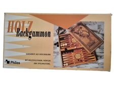 Backgammon holz handarbeit gebraucht kaufen  Schwalbach