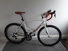 Used, Specialized S Works Roubaix SL4 Dura Ace Di2 Carbon Road Bike 56cm,Carbon Wheels for sale  LEICESTER