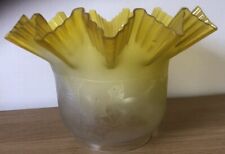 Antique yellow glass for sale  CHESTERFIELD