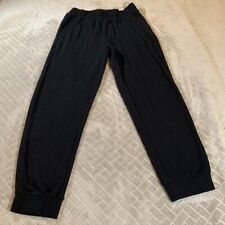 Calça Lounge Banana Republic Feminina M Preta Jogger Costela Malha Cintura Alta Puxador comprar usado  Enviando para Brazil