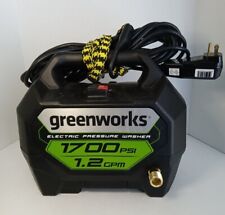 Lavadora de pressão elétrica Greenworks GPW1704 1700-PSI 1,2 GPM água fria comprar usado  Enviando para Brazil