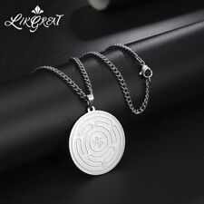 Usado, Colar pingente redondo Hecate Wheel Strophalos Hekate bruxaria para mulheres homens comprar usado  Enviando para Brazil