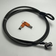Kensington MicroSaver Keyed Notebook Lock Laptop Security Cable, used for sale  Shipping to South Africa