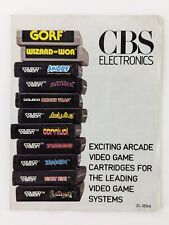 Cbs electronics colecovision for sale  NORTHWICH