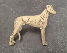 Brass plate whippet for sale  GOOLE