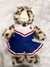 Used, Build-A-Bear 2009 Retired Sparkly Snow Leopard with Cheerleading Outfit for sale  Shipping to South Africa