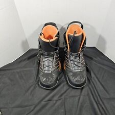 CWB Wakeboarding Boot Bindings Sz 10-11 Black Orange  for sale  Shipping to South Africa