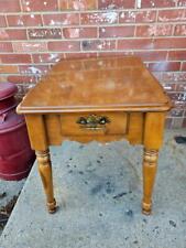 solid end table maple for sale  Richmond