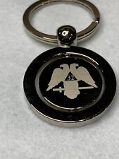 stainless steel  Square  Masonic Freemason / Keychain for sale  Shipping to South Africa
