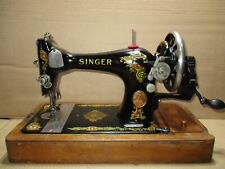 Máquina de coser Singer 1919 modelo 128 ""La Vencedora"", manivela manual, reparada segunda mano  Embacar hacia Mexico