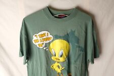 Usado, Camiseta de Colección Años 90 Tweety Bird GRANDE Gráfico L Puntada Única EE. UU. Looney Tunes 1993 segunda mano  Embacar hacia Mexico