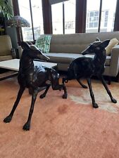 Bronze greyhound dog for sale  San Francisco