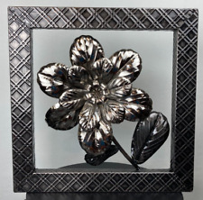 Framed metal floral for sale  Bridgeport