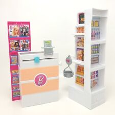 Juego de juguetes Barbie tienda de comestibles supermercado caja registradora compras 2017 Mattel, usado segunda mano  Embacar hacia Argentina