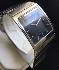 Men's Genuine Police Skyline Square Designer Watch Black 12669M Serviced, used for sale  Shipping to South Africa