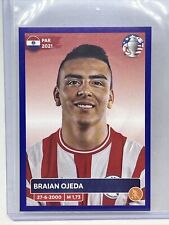 2024 Panini Copa America Sticker Braian Okra  Blue Parallel PAR18, used for sale  Shipping to South Africa