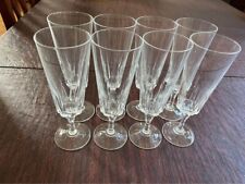 Set of 8 crystal wine glasses  for sale  Shipping to South Africa