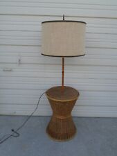 Floor lamp wicker for sale  Sarasota