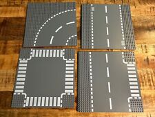 Lote de 10 placas de base de rua genuínas LEGO Road Plates cinza Traffic City comprar usado  Enviando para Brazil