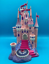 Disney Bella Durmiente Light Up Castle 2003 Jakks Pacific Polly Pocket Juego, usado segunda mano  Embacar hacia Argentina