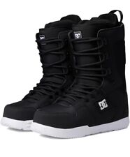 NUEVAS BOTAS DE SNOWBOARD DC FASE INVIERNO NEGRAS BLANCAS PARA HOMBRE TALLA 7, usado segunda mano  Embacar hacia Argentina