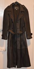 Leather trench coat for sale  SANDOWN