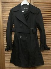 Mantel trenchcoat schwarz gebraucht kaufen  Hamburg