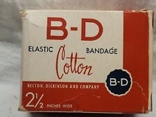Usado, B-D Elastic Cotton Bandage Box With Contents  comprar usado  Enviando para Brazil