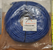 Cabo de remendo CAT6 UTP azul, SatMaximum 200 pés P/N 907168 rede RJ45 NIwrapper comprar usado  Enviando para Brazil