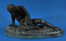 Estatua de mesa de bronce del Galo moribundo, Gálata Morente segunda mano  Embacar hacia Argentina