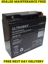 Ultramax 12v 20ah for sale  LONDON