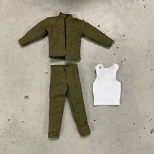 Usado, MO-JKSET-GN: 1/12 uniforme estilo militar para corpo fino Mezco Nota, verde oliva comprar usado  Enviando para Brazil