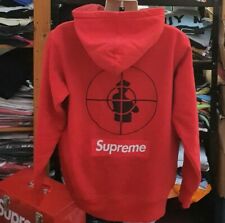 Usado, Moletom com capuz FW06 Supreme x Public Enemy vermelho zíper completo G muito raro comprar usado  Enviando para Brazil