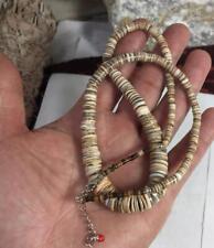 Used, Hand rolled ethnic Voluta shell Heishi necklace/20.5"(b234c-w1) for sale  Shipping to South Africa