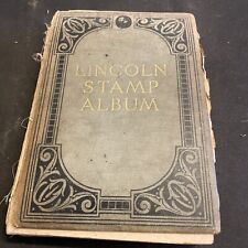 Lincoln stamp album for sale  BURTON-ON-TRENT