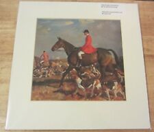 ALFRED MUNNINGS  `THE 6TH EARL; WINTERTON ` ORIGINAL 1978 MOUNTED HORSE PRINT. , used for sale  LITTLEHAMPTON