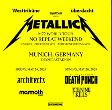 Metallica m72 welttournee gebraucht kaufen  Niedernhall