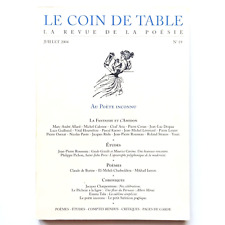 Revue coin table d'occasion  Paris X