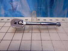 Used, Vintage tool MASTER CRAFT  1/4" Drive CR-V Taiwan  5.5" quick release Ratchet for sale  Shipping to South Africa