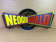 Tamanho XXL - NEO GEO WORLD Logotipo Placa em Madeira - Tela de parede Aes mvs cd comprar usado  Enviando para Brazil