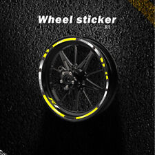Wheel Hub Decals Reflective Stickers Outer Rim for YAMAHA R1 YZFR1 YZF-R1M/S for sale  Shipping to South Africa