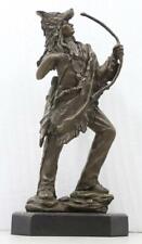 Bronze sculpture native for sale  BURTON-ON-TRENT