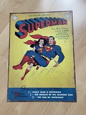 Superman superwoman blechschil gebraucht kaufen  Saarbrücken