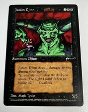 MTG Magic The Gathering Juzam Djinn Oversized 6x9 Card Duelist WotC '96 for sale  Shipping to South Africa