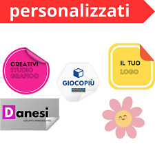 Adesivi stickers personalizzat usato  Campagna