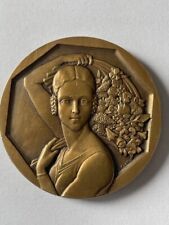 Médaille bronze art d'occasion  Lunéville