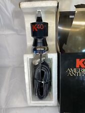 Nuevo de lote antiguo antena americana K40 negra 18' RG-58 cable radio CB sin látigo segunda mano  Embacar hacia Mexico