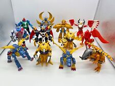 Digimon Digivolving Action Figures Greymon Gabumon - Bandai 99 2000 01 RARE, used for sale  Shipping to South Africa