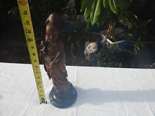 Antique Chinese 18th or 19th century wood carved Guan Yin and infant for sale  Hollywood