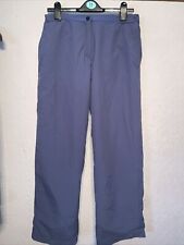 Trespass tres-tex soft shell Light Blue size m uk 12 waterproof thermal trousers, used for sale  BIRMINGHAM